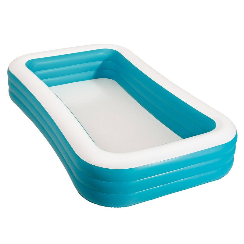 10Ft Family Inflatable Swimming Pool, Rectangular, Age 6 & Up, Unisex3