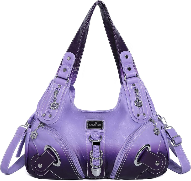 Angelkiss Women’s Large Hobo Satchel Shoulder Handbag Purse8