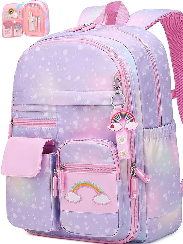 School Bag Backpacks for Girls,Shoulder Children School Bookbags for Kids,Primar0
