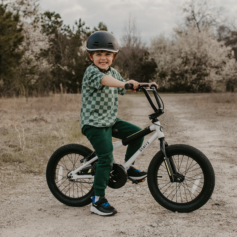 18in Kids BMX Bike w/ Training Wheels Coaster Brake Ages 6 9 White9