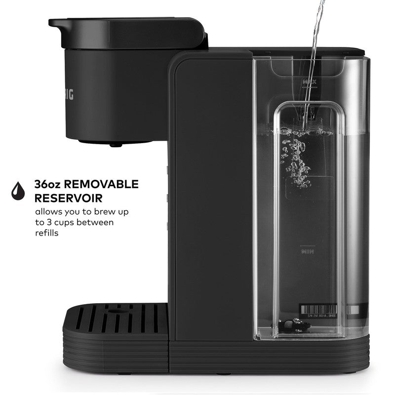 K-Express Essentials Plus Coffee Maker Single-Serve K-Cup Black Hot & Iced5