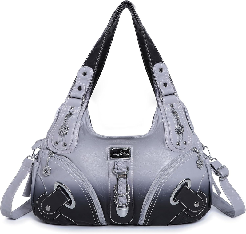 Angelkiss Women’s Large Hobo Satchel Shoulder Handbag Purse8