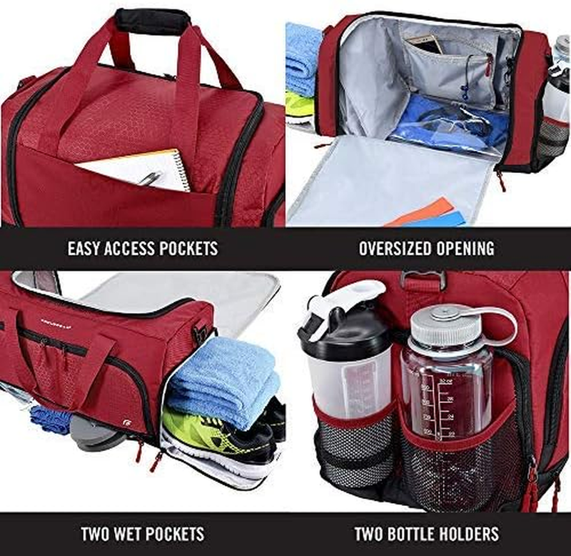 Ultimate Gym Bag 2.0 Durable Duffel Bag 10 Compartments Water Resistant Pouch1