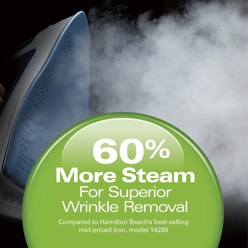 Durathon Clothing Iron, Steam Iron for Clothes with Durathon Nonstick Soleplate,2