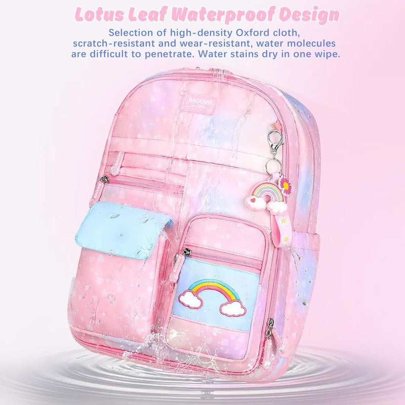 School Bag Backpacks for Girls,Shoulder Children School Bookbags for Kids,Primar6