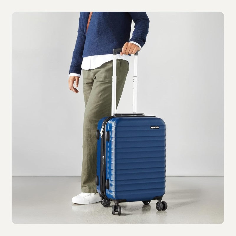 21" Hardside Carry On Luggage, Hardshell Suitcase with Wheels, Expandable for up2