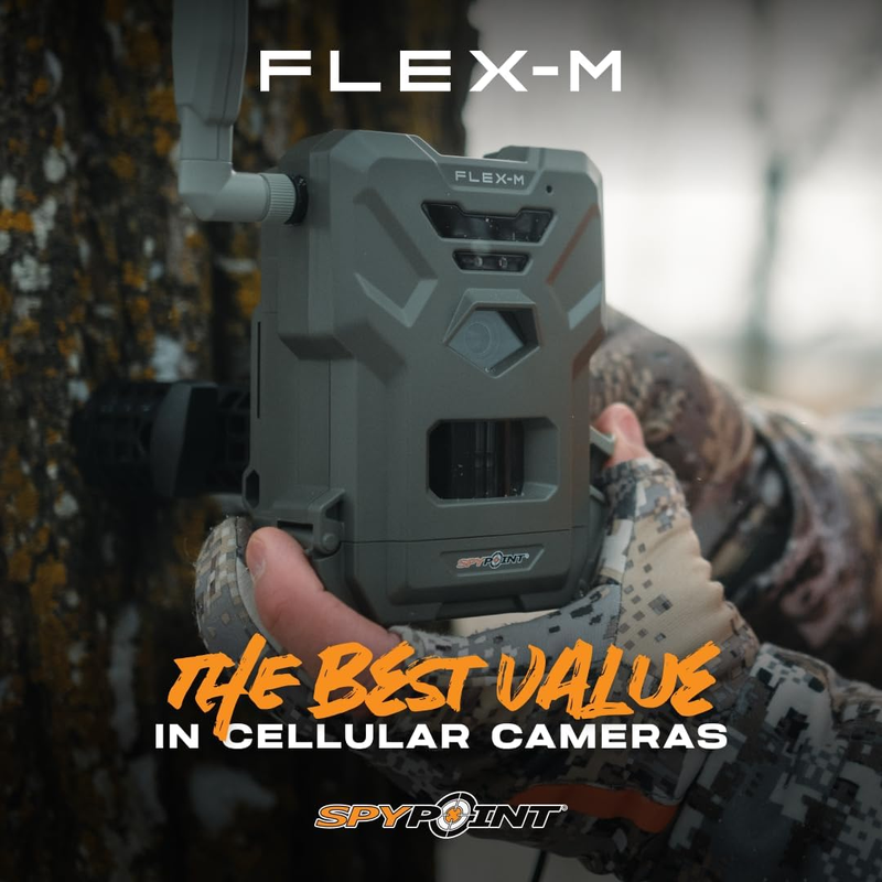 Flex-M 2-Pack Cellular Trail Cameras 28MP 720P LTE IP65 NightVision SD4