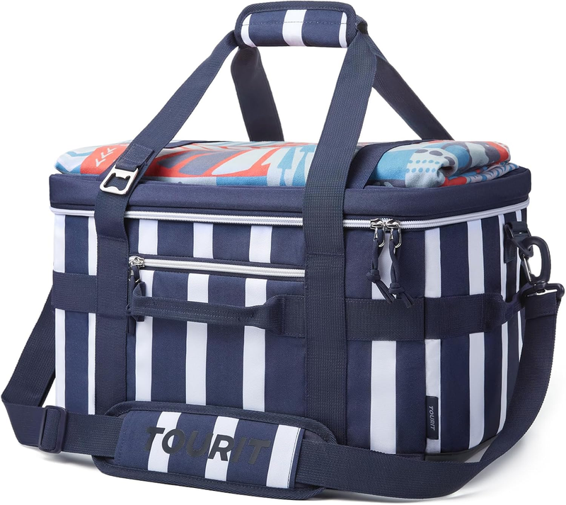 Soft Sided Insulated Cooler Bag 48 Can Collapsible Leakproof Ice Chest9