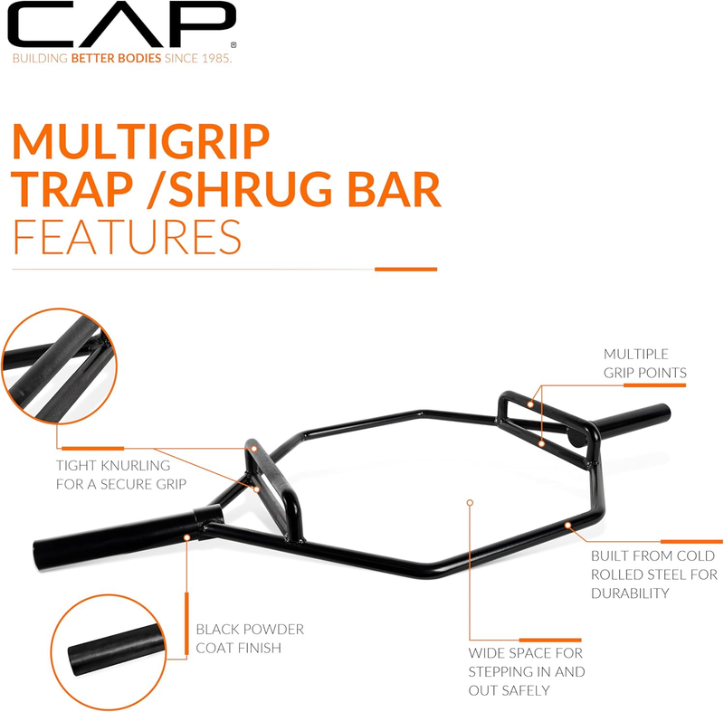 Olympic Trap Bar | Multiple Grip Options2