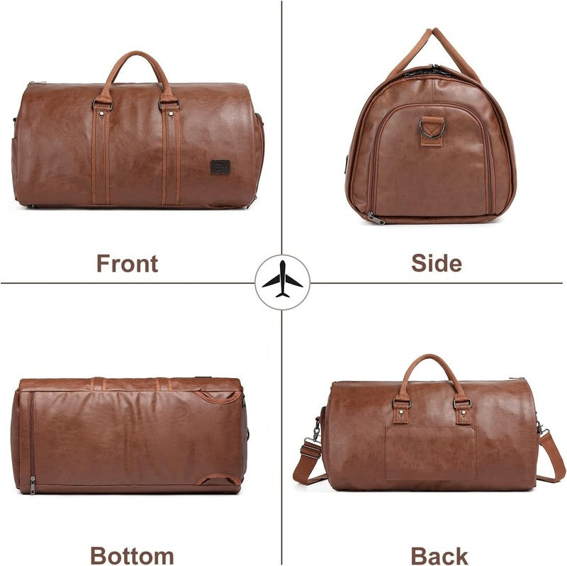 2in1 Garment Duffle Bag Hanging Suit Travel Carry On Business Men Women7