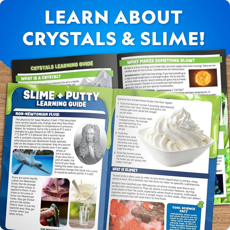 National Geographic Mega Science Kit Glow Dark Slime Crystal STEM Toy4