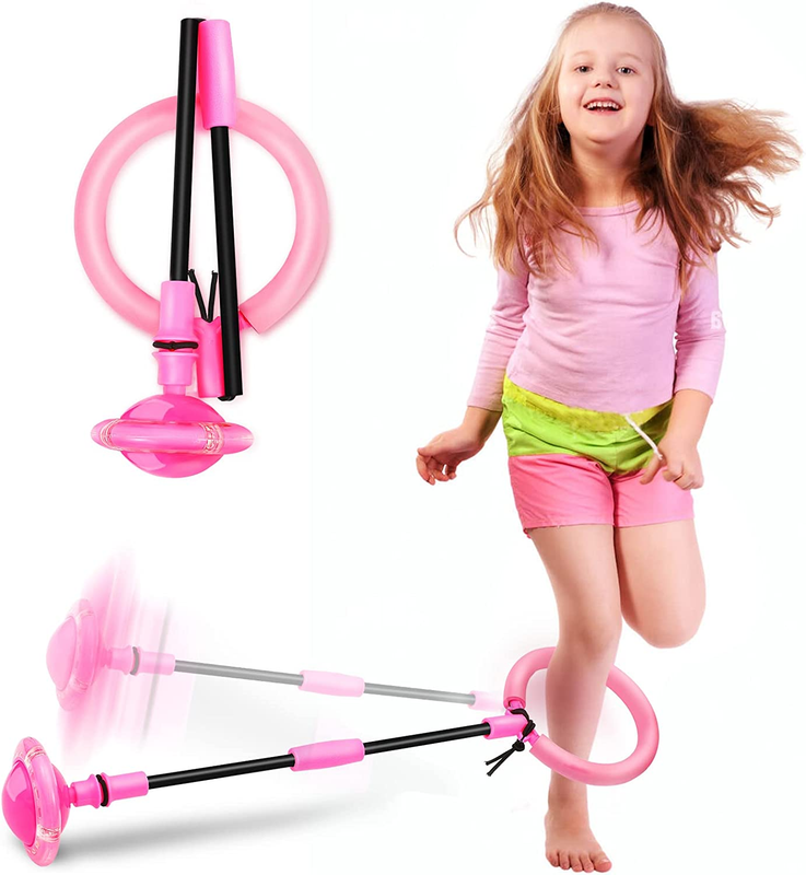 Colorful Skip Ball - Portable Swing Toy for Kids & Adults, Ages 5-107