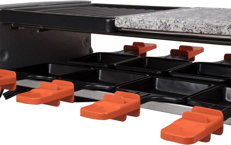 Electric Raclette Table Grill Smokeless Korean BBQ 8 Person Nonstick8