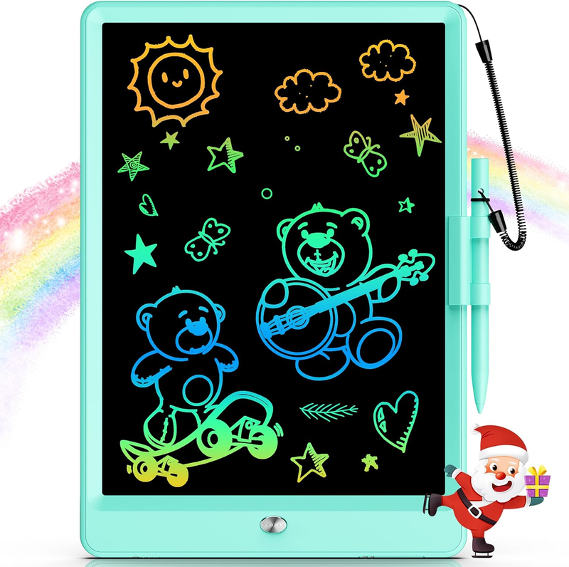 10 Inch LCD Writing Tablet Kids Drawing Doodle Board Green0