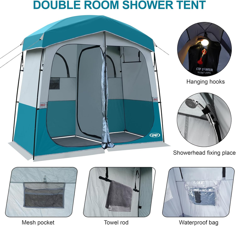 Camping Shower Tent Portable Privacy Dressing Room Toilet Outdoor Shelter2