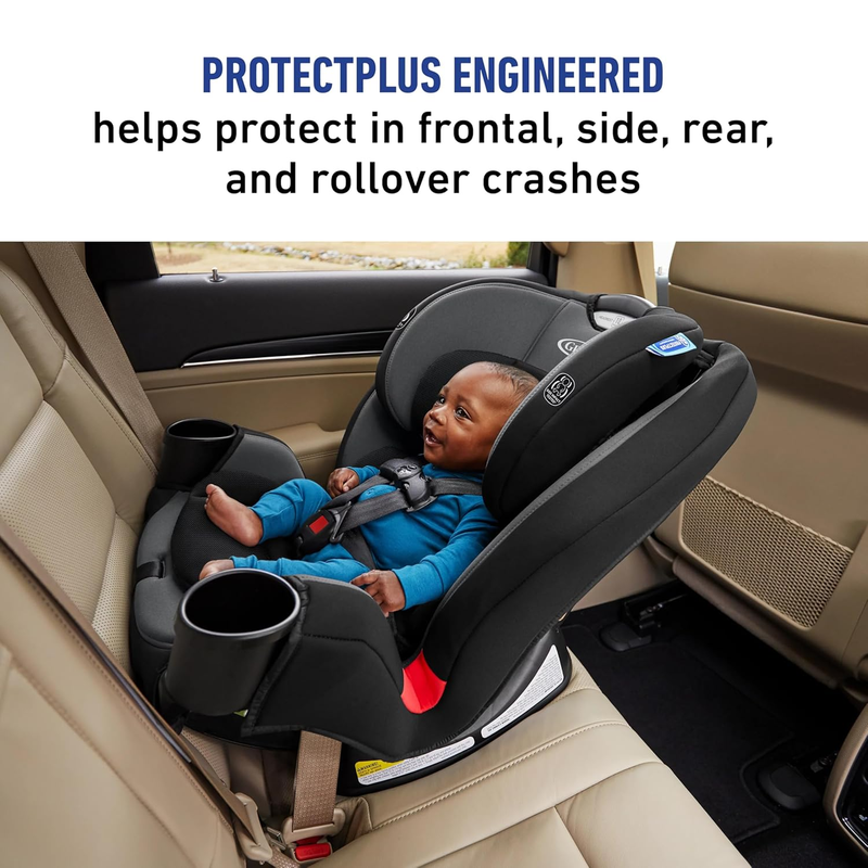 Triride 3-In-1 Convertible Car Seat - Highback Booster, Forward & Rear Facing Mo2