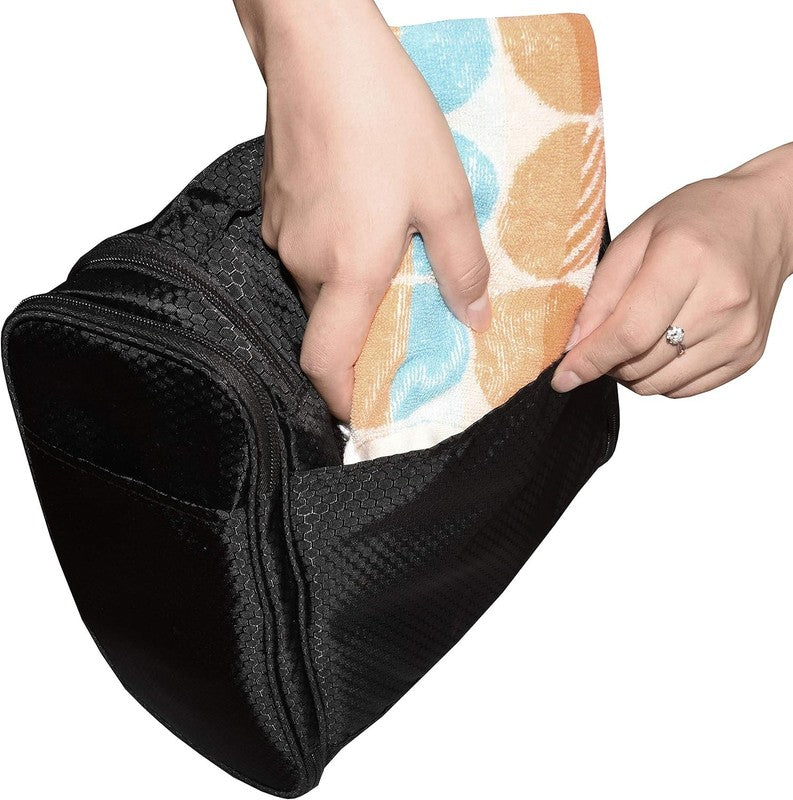 Hanging Toiletry Bag Extra Large Travel Organizer Waterproof Nylon Black5