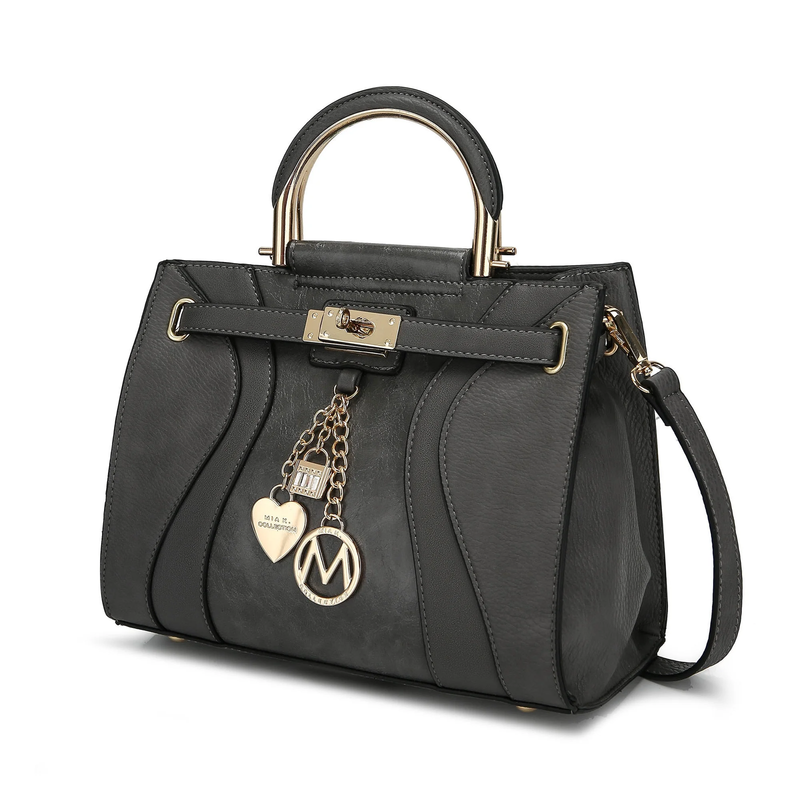 Cassia Women’S Satchel Bag Vegan Leather Crossbody Bag Handbag Purse by Mia K6
