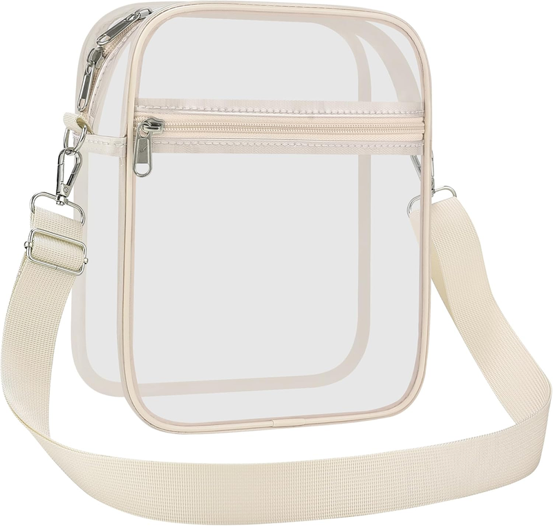 Clear Stadium Approved Crossbody Bag Transparent Messenger Bag Unisex6