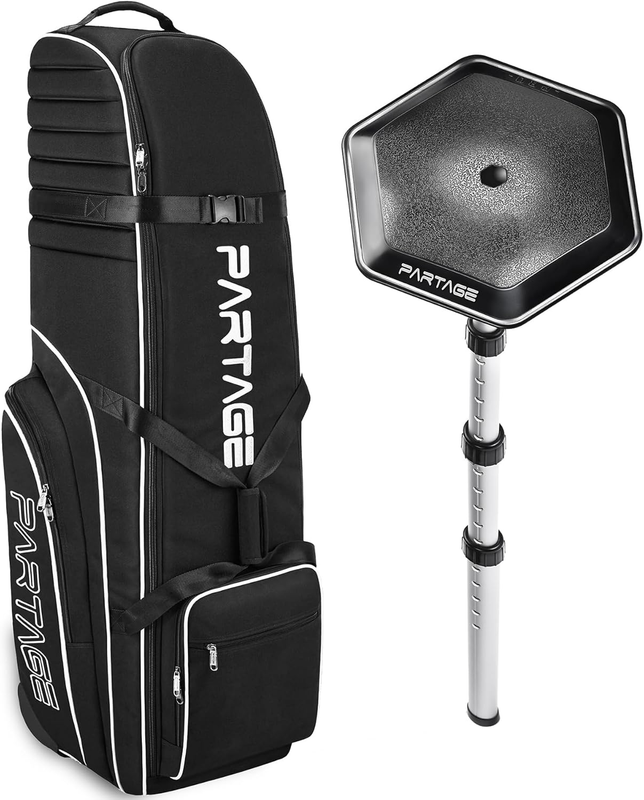 Golf Travel Bag w Wheels 900D Heavy Duty Oxford Airline Case Black10