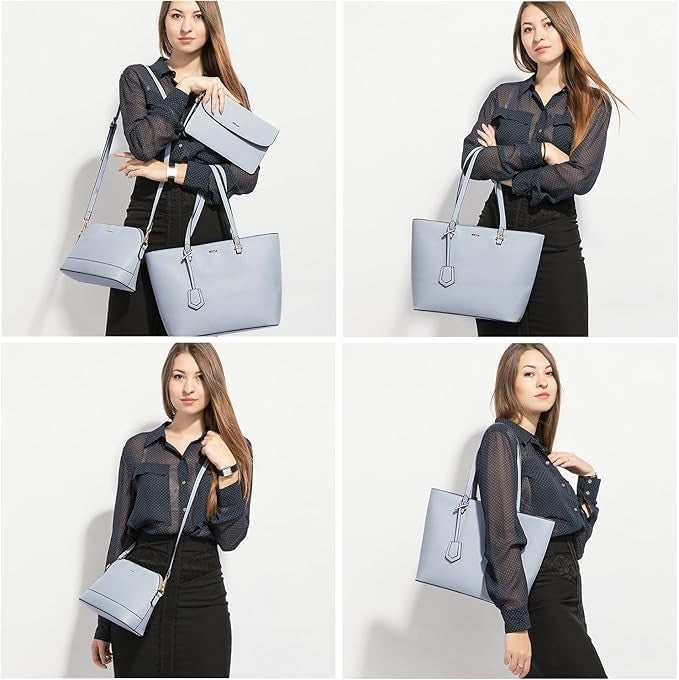 Women Fashion Purse Set Handbags Tote Shoulder Top Handle Satchel Bags1