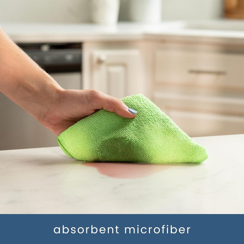 150 Pack Microfiber Cleaning Cloth, Bulk Towels for Home, Reusable Microfiber To1