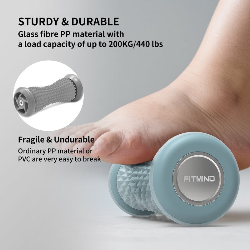 Foot Roller Massager for Plantar Fasciitis, Arch and Heel Pain Relief, Blue2
