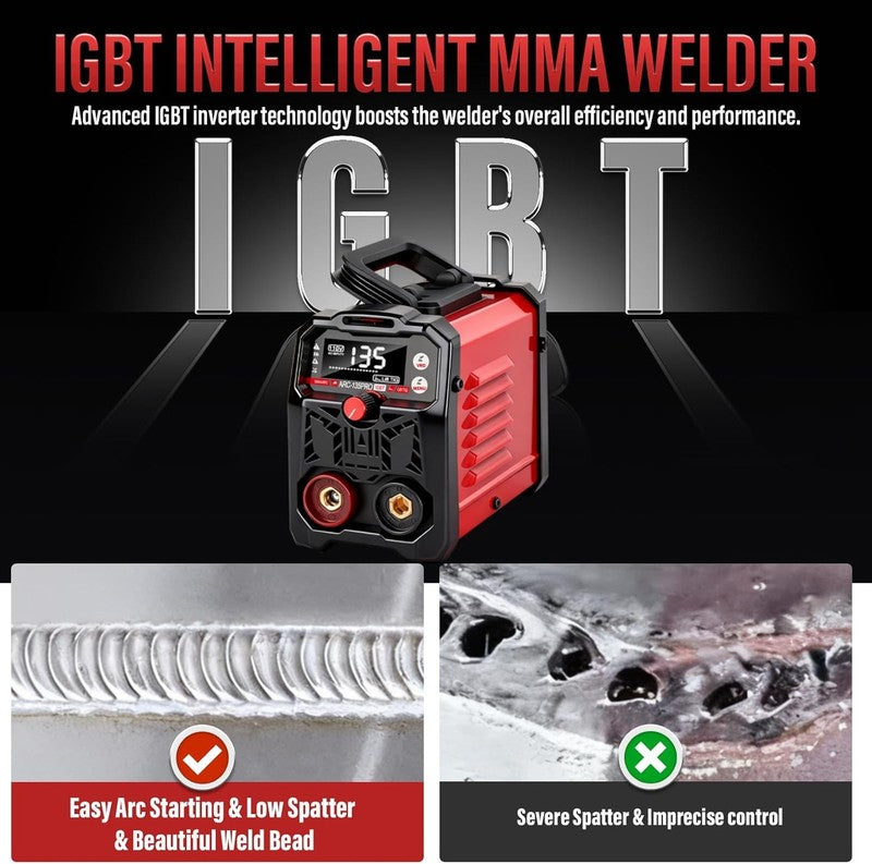 110V Portable Welding Machine, 2 in 1 Stick Welder/Lift Tig Welder Machine, 20 13