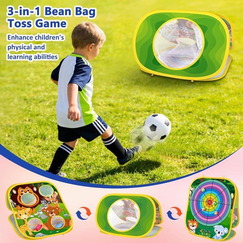 Animal Bean Bag Toss Game Kids Outdoor Family Party Birthday Christmas Gift2