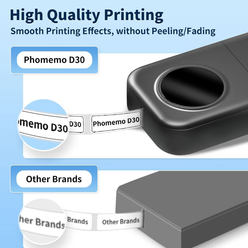 D30 Bluetooth Mini Label Maker Thermal Printer for Home School Office4
