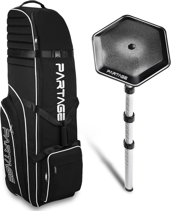 Golf Travel Bag w Wheels 900D Heavy Duty Oxford Airline Case Black3