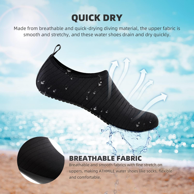 Water Shoes Quick Dry Aqua Socks Swim Beach Barefoot Yoga Hiking Camping6