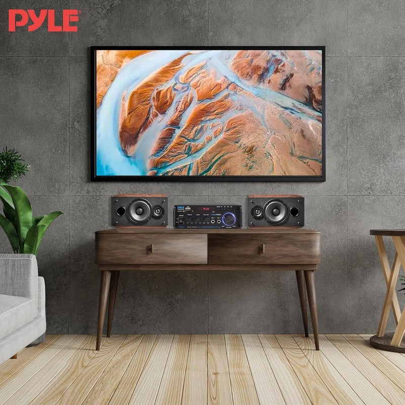 200W Bluetooth Stereo Power Amplifier   Dual Channel Audio Receiver6