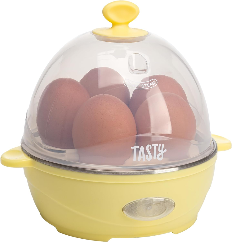 Mini Rapid Egg Cooker 5 Egg Capacity, Auto Shut Off, Yellow Color10