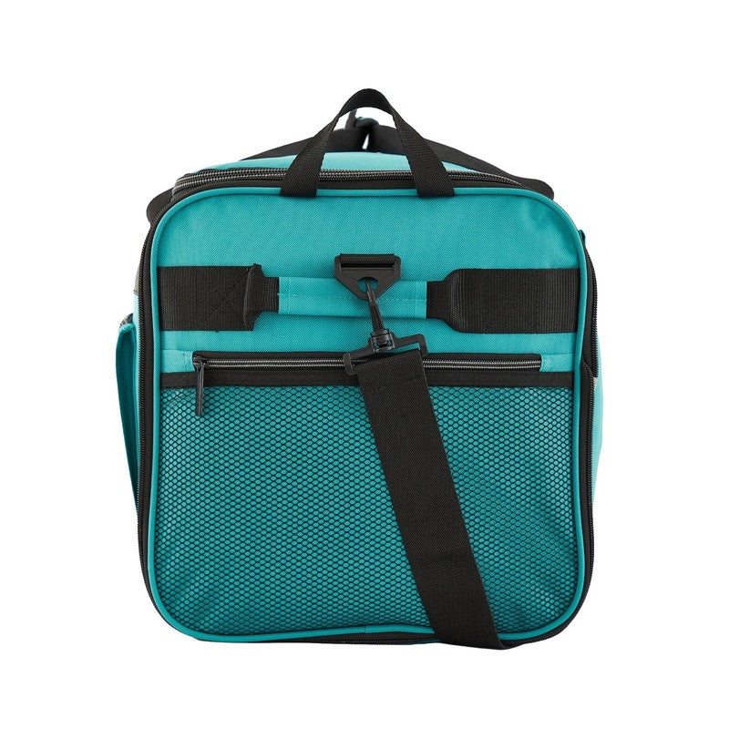 28 Inch Large Collapsible Rolling Duffel Bag for Travel Teal6