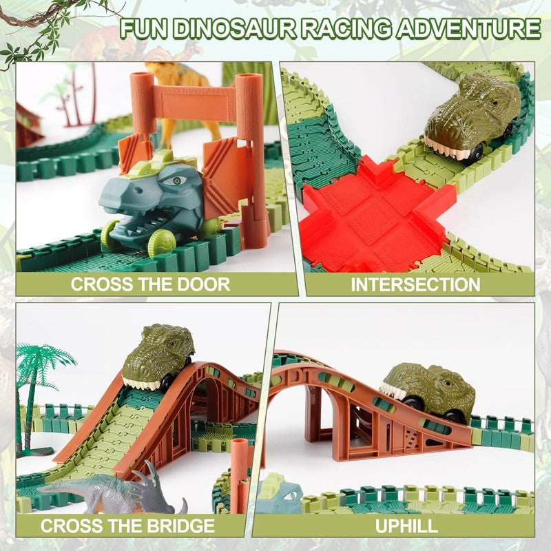 Dinosaur Track Toys   Best Birthday Gifts for 3 4 5 6 7 Year Old Boys Girls, Din2
