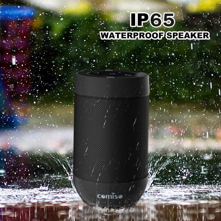 Bluetooth Speaker 5.3, TWS, 360° HD Sound, IP65, TF Card, Gift for Men/Women2
