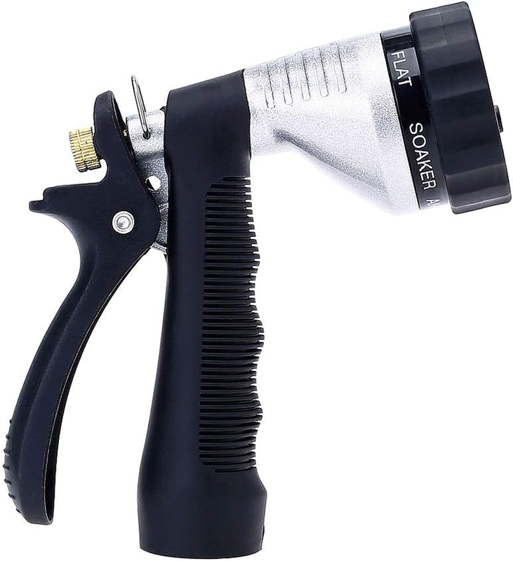Metal Garden Hose Nozzle with Adjustable Spray for Plants, Cars & Pets8