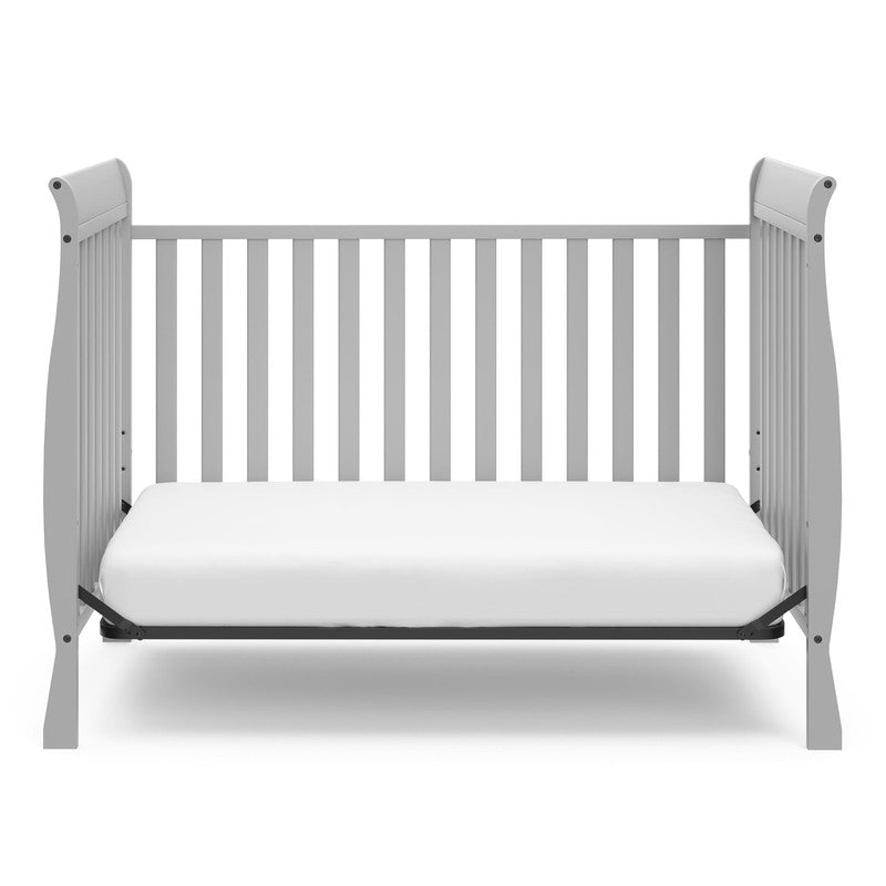 Maxwell 3-In-1 Convertible Baby Crib, Pebble Gray3