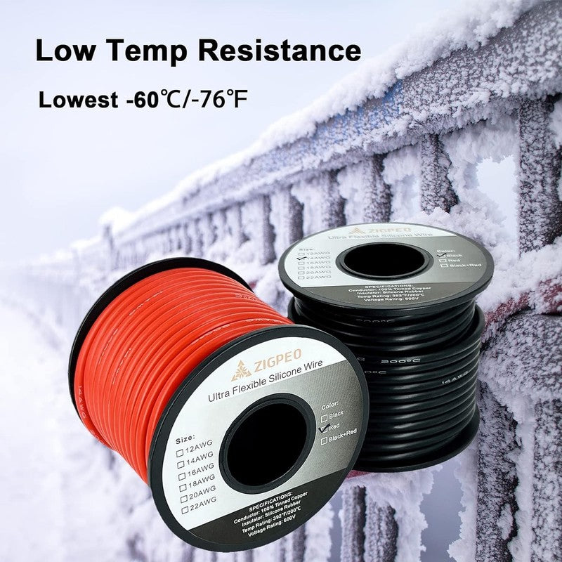 16 AWG Silicone Wire 100FT - Flexible Tinned Copper for RC & Automotive Use4