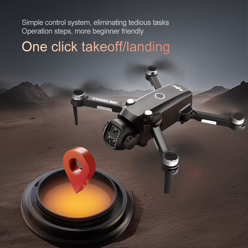 A28 RC Drone with Camera 8K HD Dual Camera Kids Adults Optical Flow4