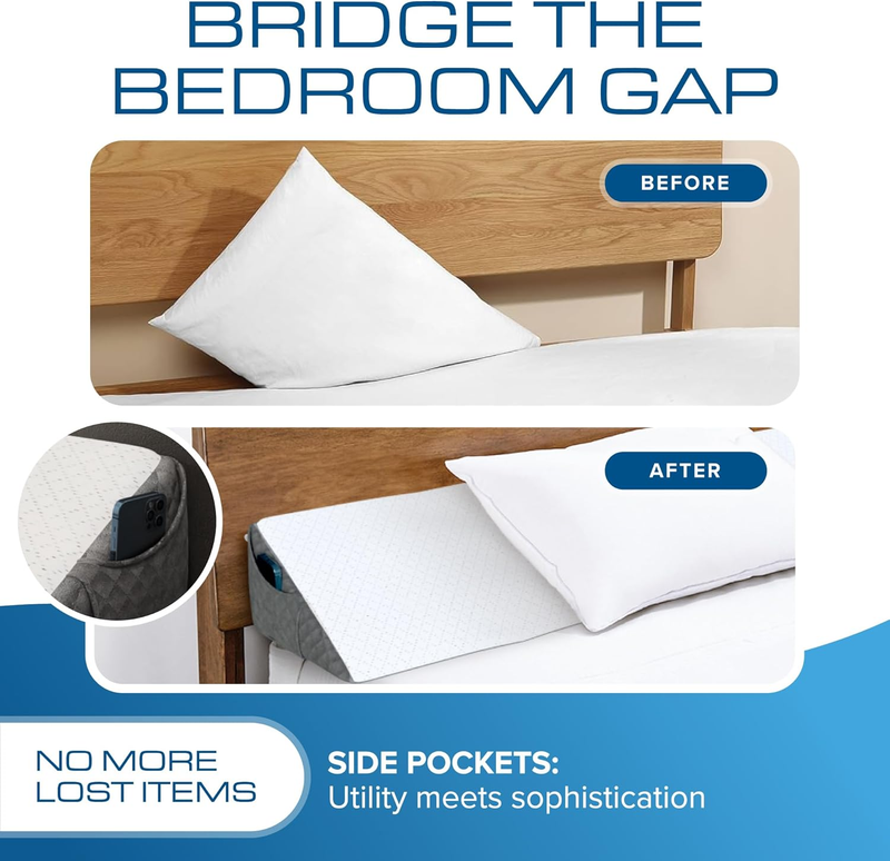 Bed Wedge Pillow for Sleep Apnea, FSA Eligible Acid Reflux, and Back Pain Relief3