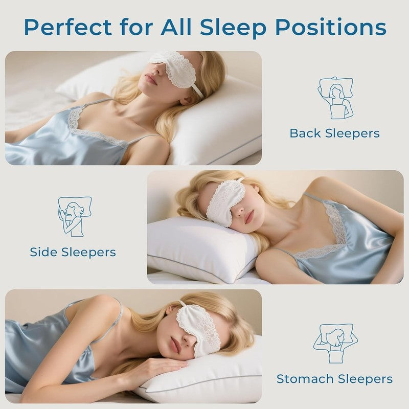Pillows Queen Size Set of 2, Down Alt, Hotel Quality, for All Sleepers, Washable4