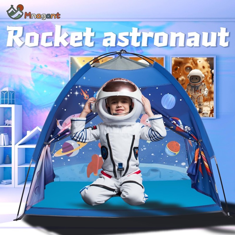 Space World Galaxy Dome Play Tent, Indoor/Outdoor Kids Playhouse4