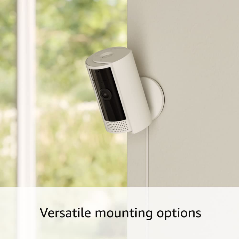 Indoor Cam White with Wired Video Doorbell HD Security Camera Bundle4