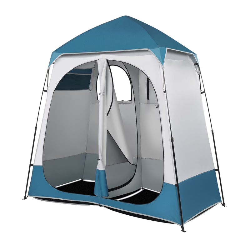 Outdoor Indoor 2 Room Shower Tent Pop Up Privacy Shelter9