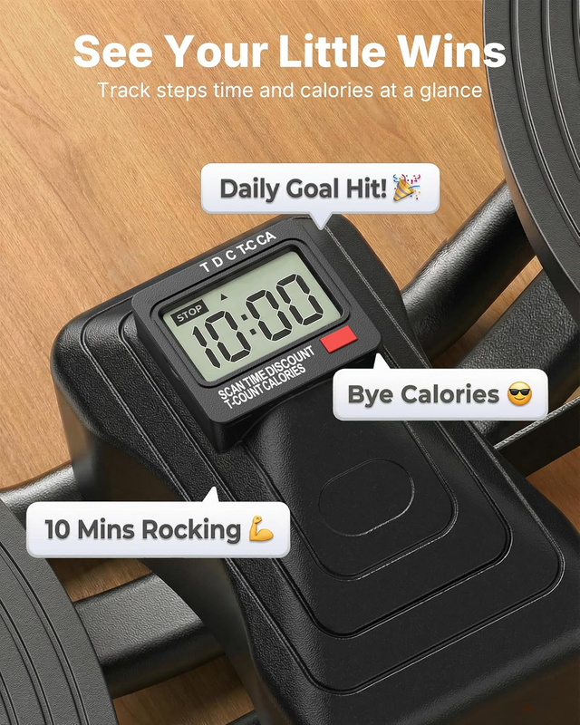 Rocking Stepper Exercise Machine 3D Motion Stair Step Low Impact Balance Board5