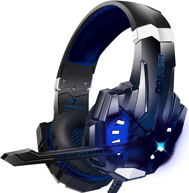 Stereo Gaming Headset for PS4 Xbox One PC Noise Cancelling Mic LED3