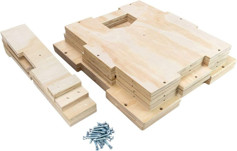 Wooden Plyo Box 31in Large Plyometric Jump Training Step-Up Squat Workout4