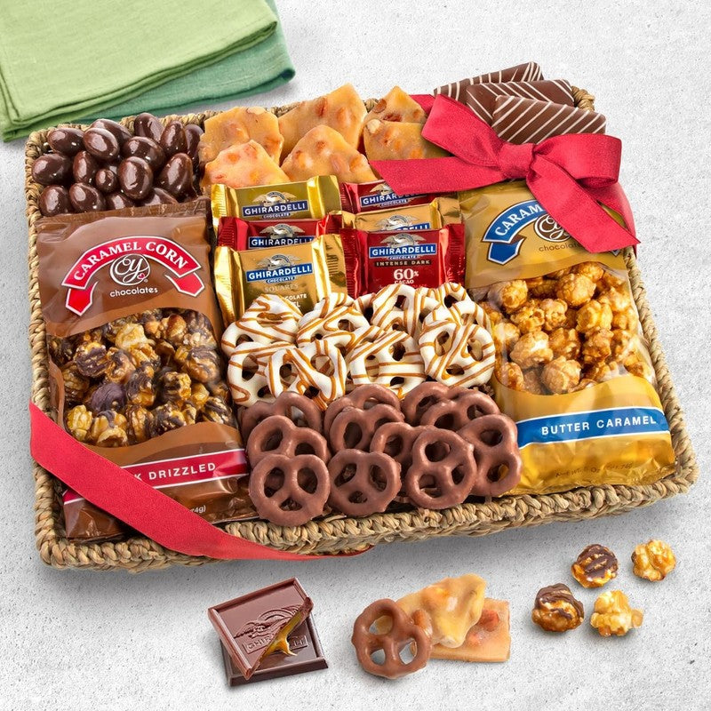 Chocolate, Caramel and Crunch Grand Gift Basket2